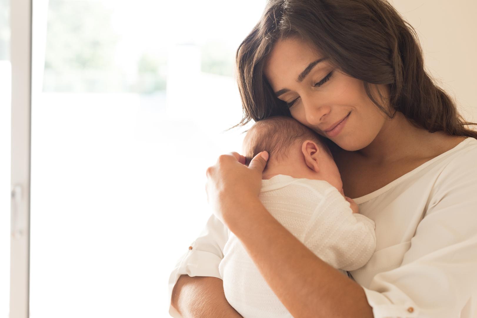 Mother Holding Newborn Baby Case #12713 - Pancholi Cosmetic Surgery